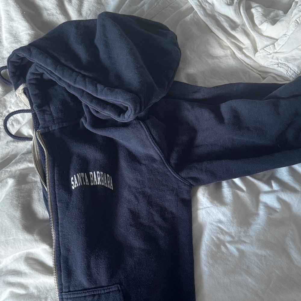 Brandy Melville Navy Blue Hoodie